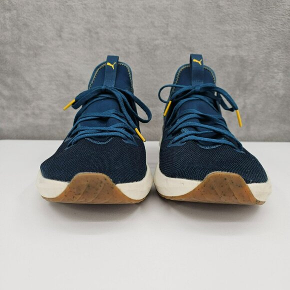 Puma x First Mile Mens Pure XT Utility Training Shoes 11.5 Blue Yellow 195198-02 - Picture 4 of 14